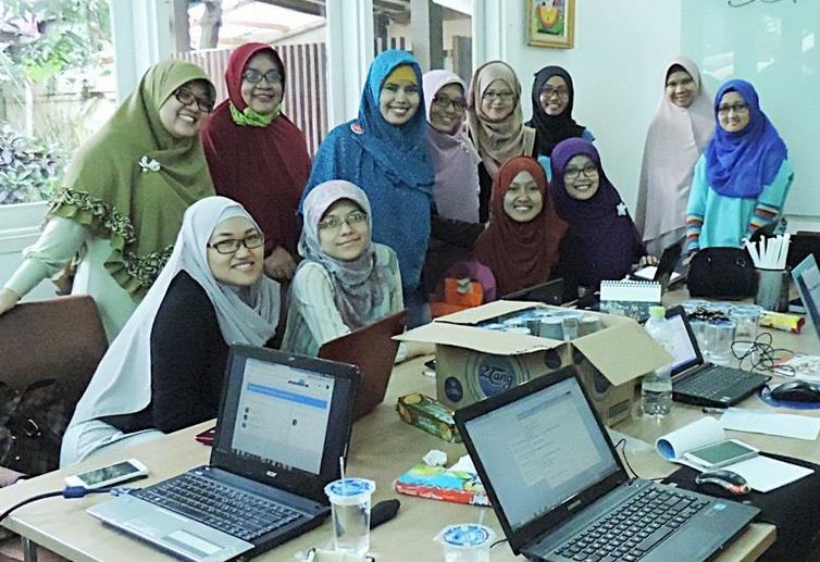 Kelas Google Plus di Bogor Bersama Komunitas Instagram Khodijah